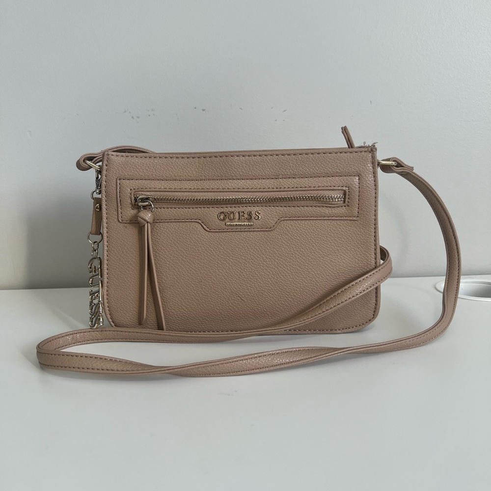 GUESS Crossbody Tan Purse